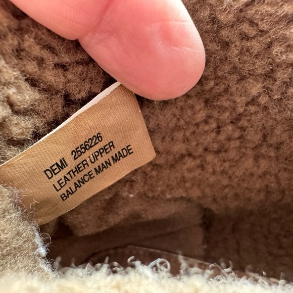 Dr. Scholl's Tan Leather Ankle Boots with Zipper Womens Size 8.5 - Picture 10 of 11